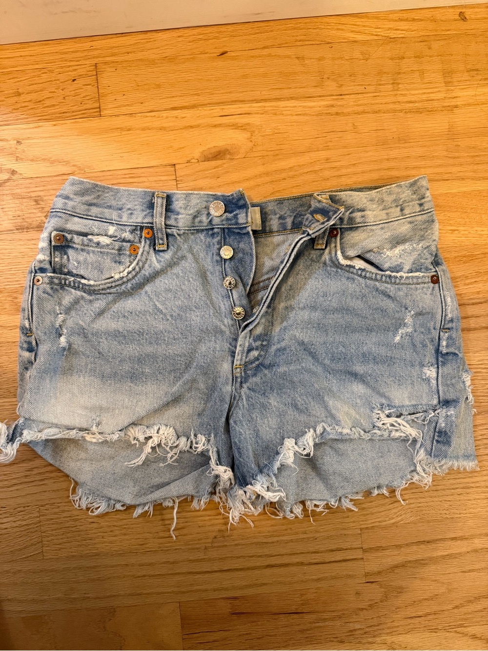 Agolde Parker vintage cut off shirts
